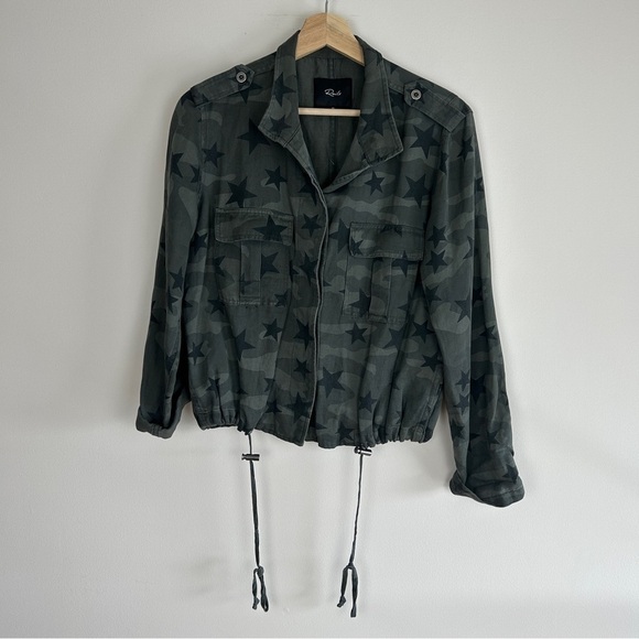 Rails Maverick Camo Star Military jacket - Picture 2 of 6